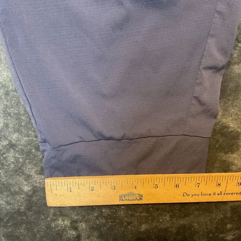 Athleta Trekkie North Jogger Pants Womens 26 Blue Zip Pockets Drawstring Hiking - Picture 4 of 9